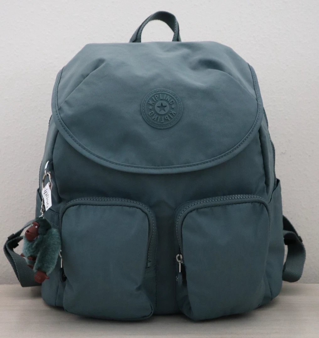 Mochila Kipling Queenie Jaded Green | Cuotas Sin Interés - Foto 9