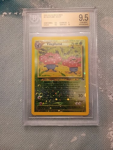 Vileplume graded BGS 9.5 for sale on eBay