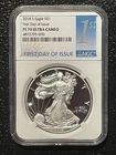 2018-S $1 SILVER AMERICAN EAGLE NGC PF70 First Day of Issue : 07250