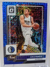 2022-23 Donruss Optic Choice Luka Doncic Blue Mojo Prizm 5/24 , #160