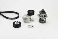 Continental Ctam Wasserpumpe + Keilrippenriemensatz FüR BMW