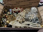 New ListingVintage & Modern Costume Jewelry Lot ~Some Signed ~Small Priority Box #1371