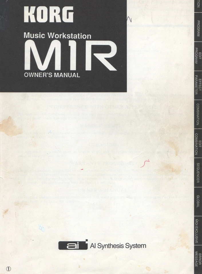 KORG Legacy Manuals/Brochures (M1Rex/SDD-2000/VC-10) Mac/PC DVD - Image 2 of 4