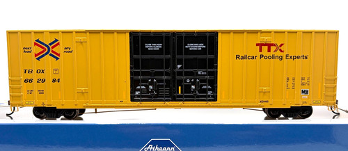 HO ATHEARN 75295 60' GUNDERSON DOBLE PUERTA CAJA COCHE TTX TBOX # 662984 | Condition: New