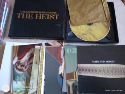 MACKLEMORE & RYAN LEWIS THE HEIST BOX SET WITH CARDS/PICTURES CD
