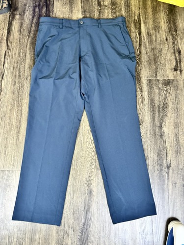 Ben Hogan Men’s 34x30 Blue Stretch Straight‑Leg Pants – Casual Performance