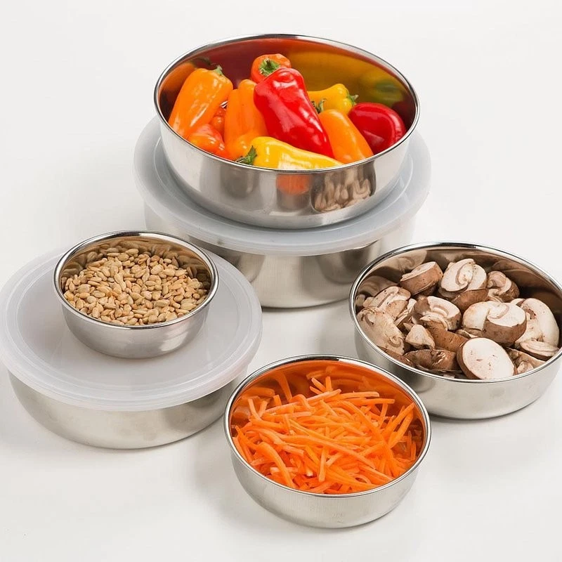 Lindy's 10 Piece Stainless Steel Nesting Bowl Set