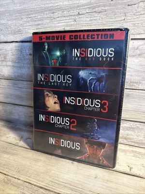 New! Insidious 5-Movie Collection DVD Ships Free Chapter 1,2,3,Last Key, Red  
