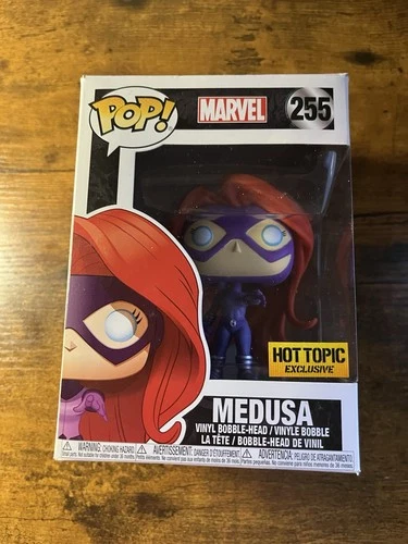 Funko Pop! Vinyl Figure Marvel Medusa Hot Topic Exclusive #255