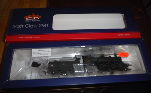 Bachmann 32-828A BR grün L/Wappen 2-6-0 Ivatt Klasse 2MT 46521 werkseitig verwittert | Condition: New: Other (See Details)
