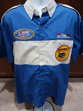 Vintage Allcar Motorsports Baywatch XL Crew Shirt NASCAR Busch Srs Hamilton Jr.