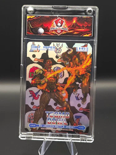 Calf Roper Tecmo Bowl Bo Jackson Battle Arena Eric Metcalf Fire Helmets 145