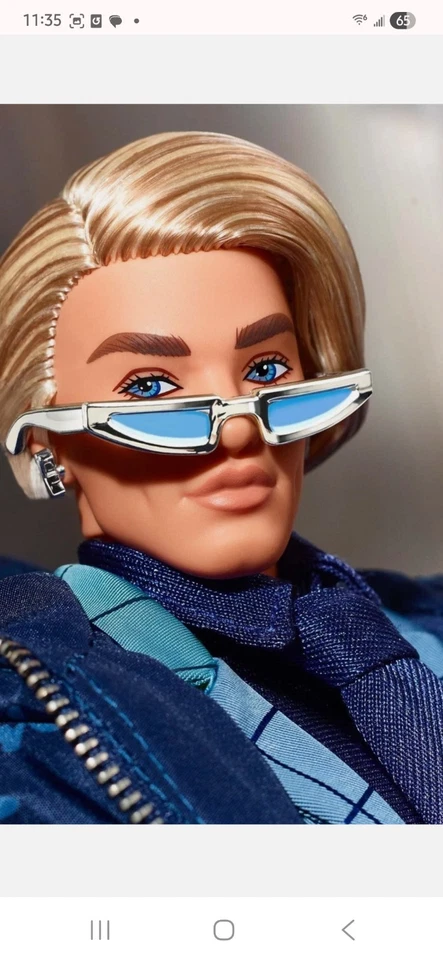 Muñeca Ken Kouture Serie #1 Etiqueta Dorada HRM23 Barbie Signature Mattel Edición Limitada Foto 3 de 4