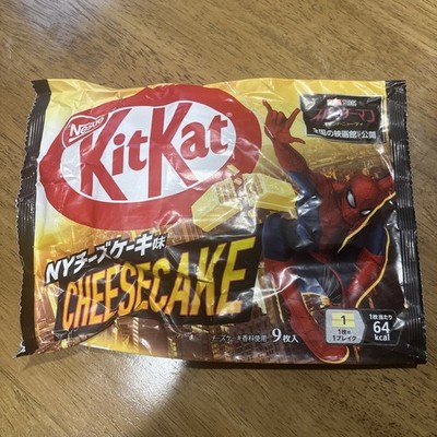 Nestle KitKat NY Cheesecake 9 Pieces Spider-Man Brand New Day Japan Limited