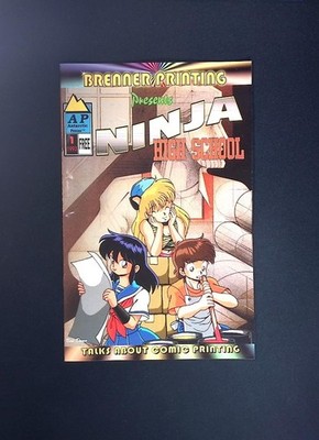 Ninja High School Talks about Comic Printing #1, Antarctic Press, 1993