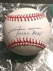 Willie Mays Autograph Official National League Baseball PSA DNA Giants 66390