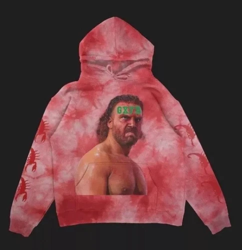 Felpa con cappuccio Westside Gunn GXFR Adam Page Mystery San Valentino goccia grande PREORDINE