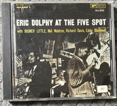 Eric Dolphy at the Five Spot, Vol.1 CD