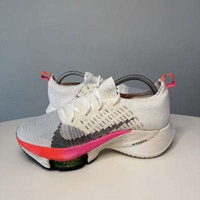 NIKE AIR ZOOM TEMPO NEXT% FLYKNIT WHITE/WASHED CORAL DJ5430-100 Men s 8 EUR 41