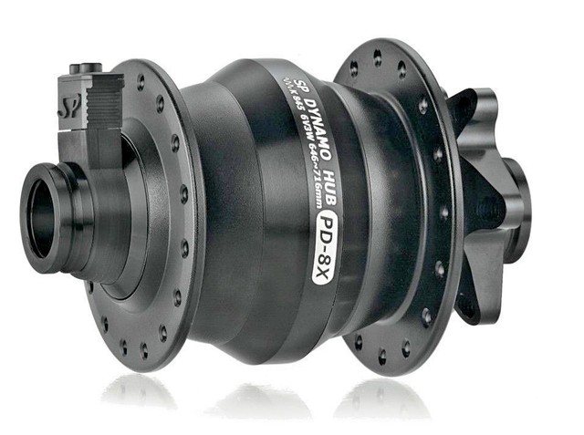 fat bike dynamo hub