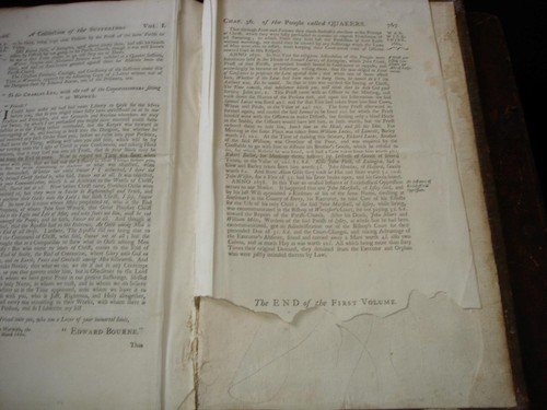 Sufferings Of The Quakers 1650-89 Joseph Besse Historia 2 Volúmenes 1753 Robert - Picture 12 of 21
