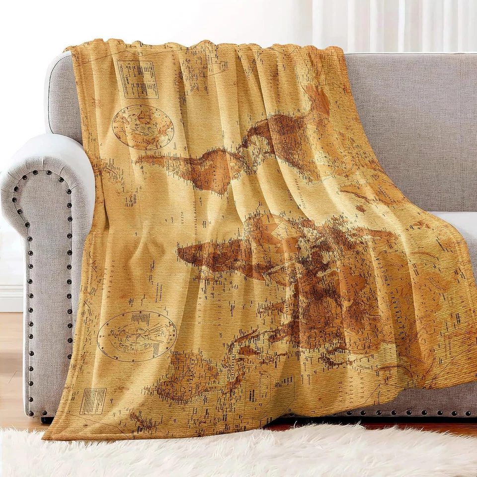 Decke 150x200 cm Kuscheldecken Sanft Flanell Weich Fleecedecke Bettüberwurf W... - Bild 3 von 4