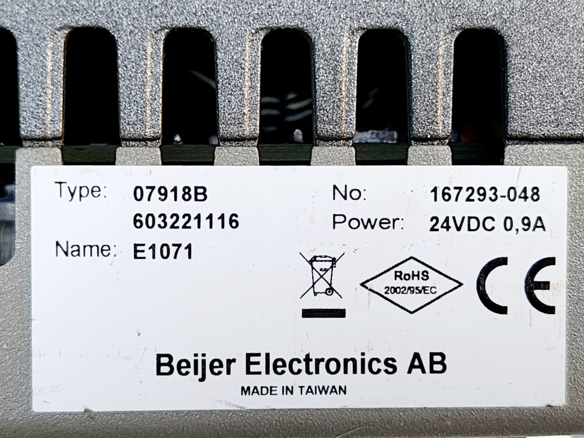 Mitsubishi Beijer E1071 / 07918B Operator touch Panel HMI Display