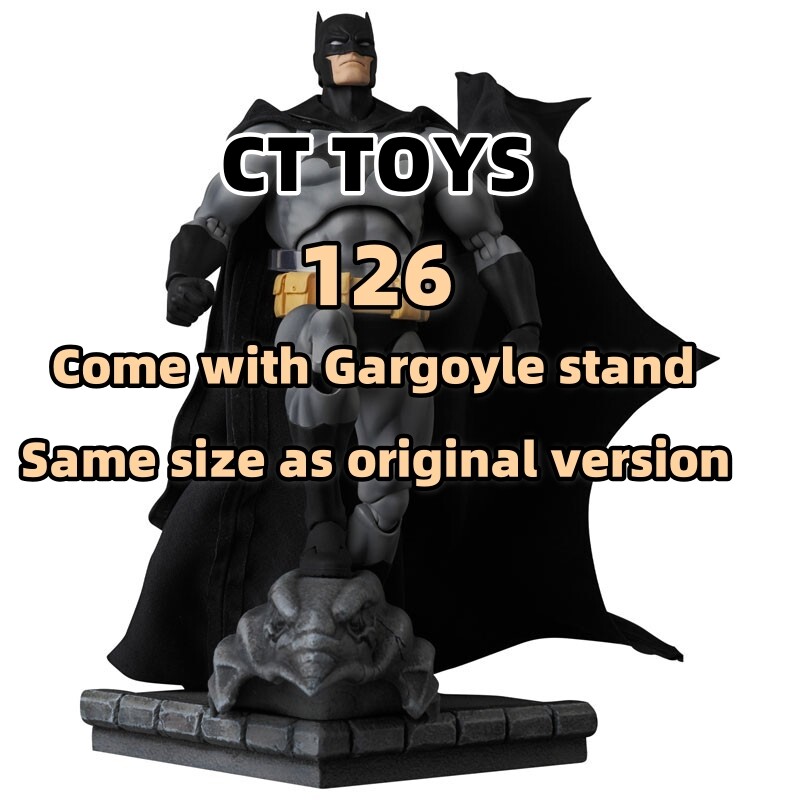 MEDICOM TOY - 新品 No.126 MAFEX BATMAN HUSH BLACK Ver. Pre-sale CT Toys MAFEX No.126 Hush Batman Black Ver. Action