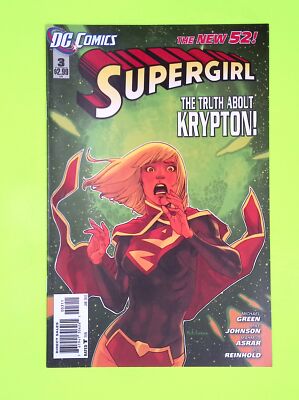 Supergirl #3 Vol. 6 2012 DC Comics Mid Grade Comic Book K39-75