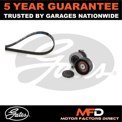 Fits Nissan Renault Mercedes Dacia Gates Alternator Drive Belt Kit