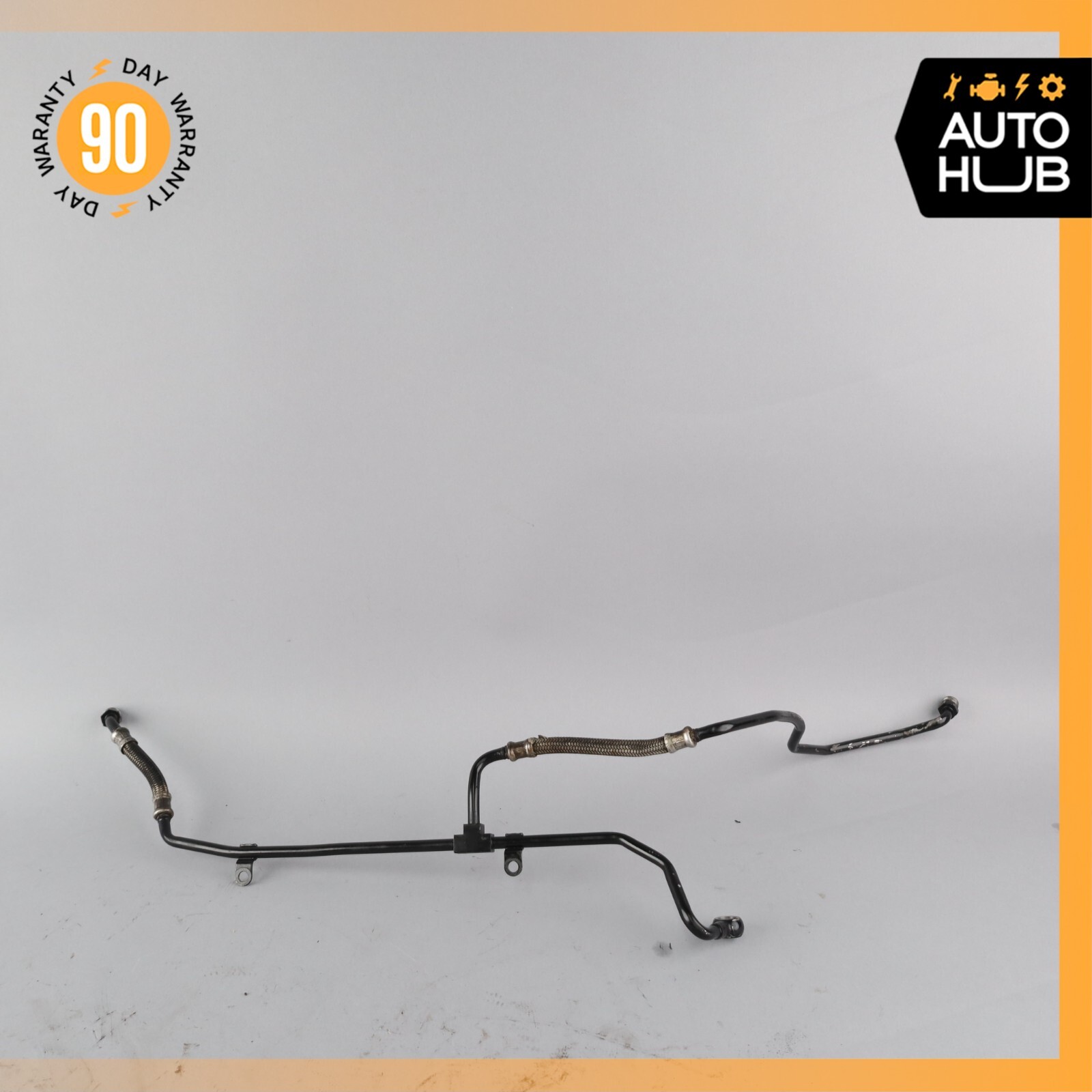 03-18 Bentley Continental GT Flying Spur Engine Turbocharger Oil Line OEM 53k