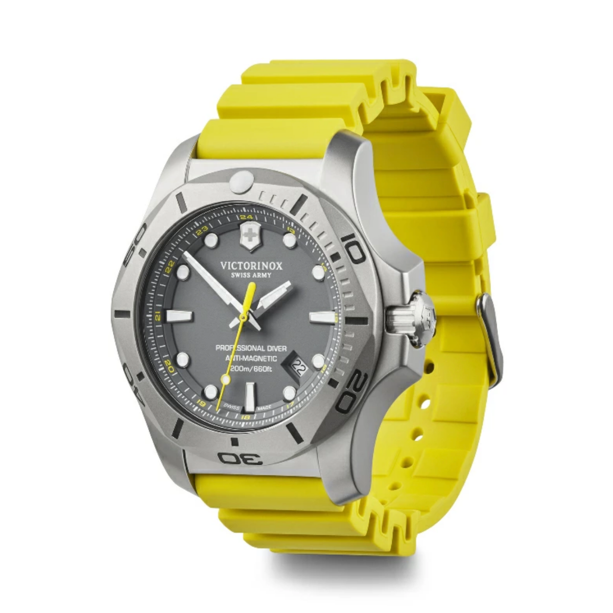 Mint] Victorinox I.N.O.X. PROFESSIONAL DIVER Men's watch Yellow