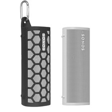 Silicone Protective Case Cover with Ring For Sonos Roam Wireless Speaker
