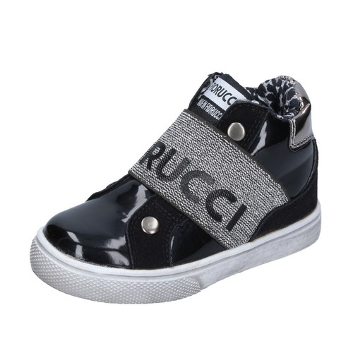 Scarpe bambina FIORUCCI 31 EU stivaletti nero vernice camoscio BM429-31 |  eBay