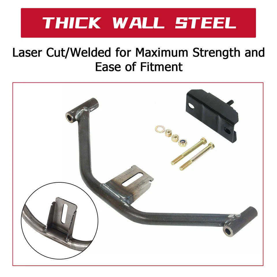 For 1959-1964 Chevy Impala Car Transmission Crossmember Conversion To 700R4/4L60 - Image 3 of 4