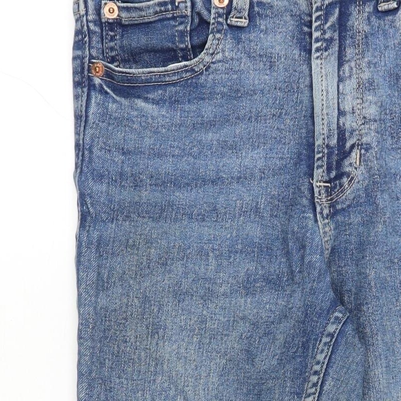 Gap Womens Blue Cotton Blend Skinny Jeans Size W26 Slim image 9