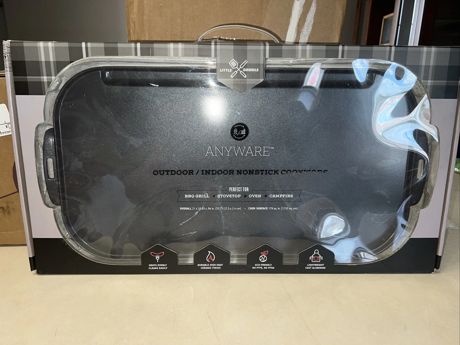 Little Griddle Anyware Outdoor Indoor Cookware Double Griddle
Opens in a new window or tab