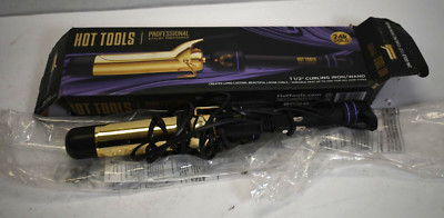 Hot Tools Professional 1.5 Inch 24K Gold Barrel Curling Iron/Wand