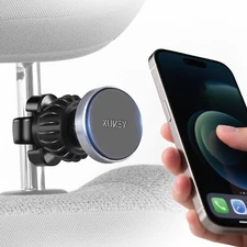 Magnetic Car Headrest iPad Tablet Mount Phone Holder Kid Hook Bracket Universal