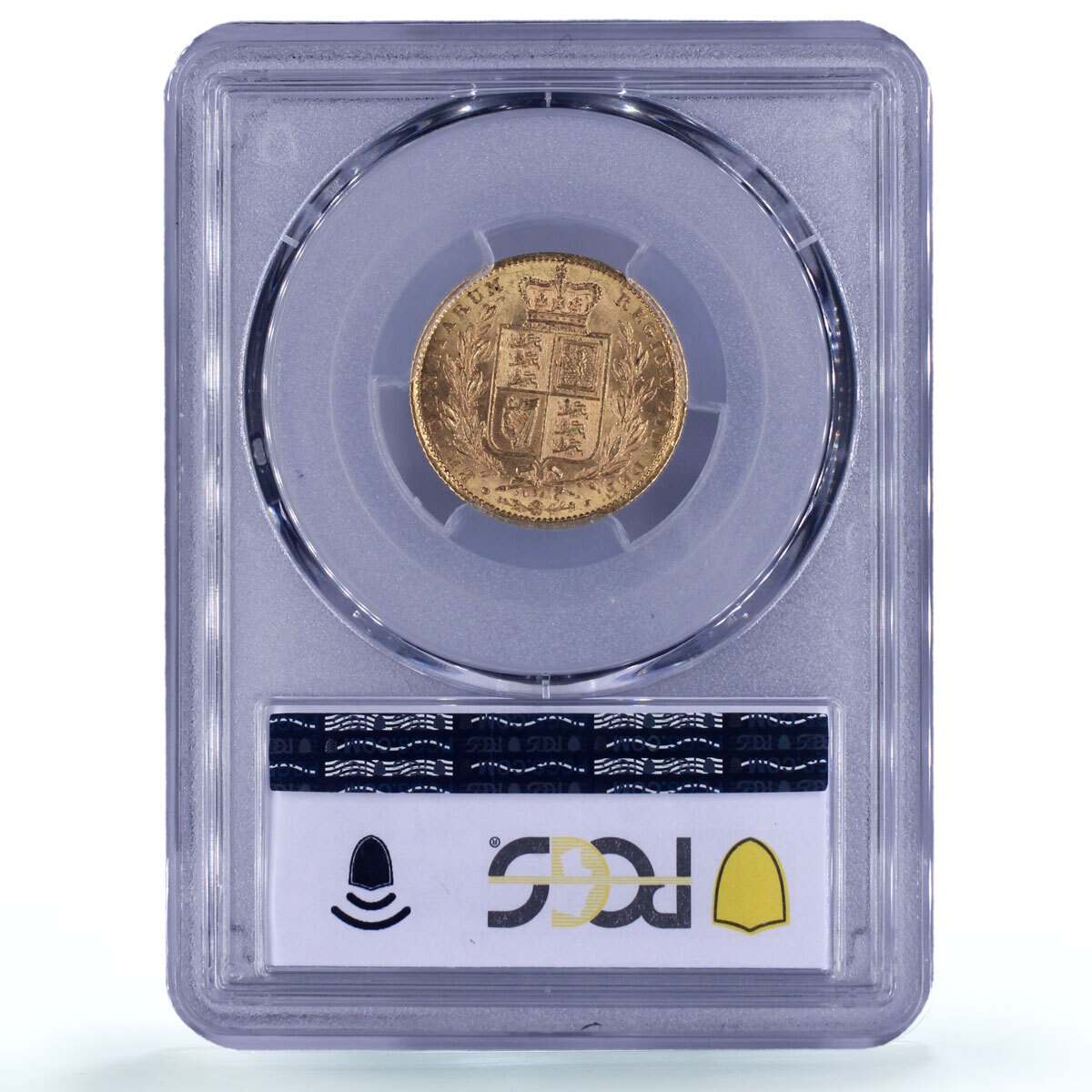 Great Britain 1 sovereign Queen Victoria Saint George MS62