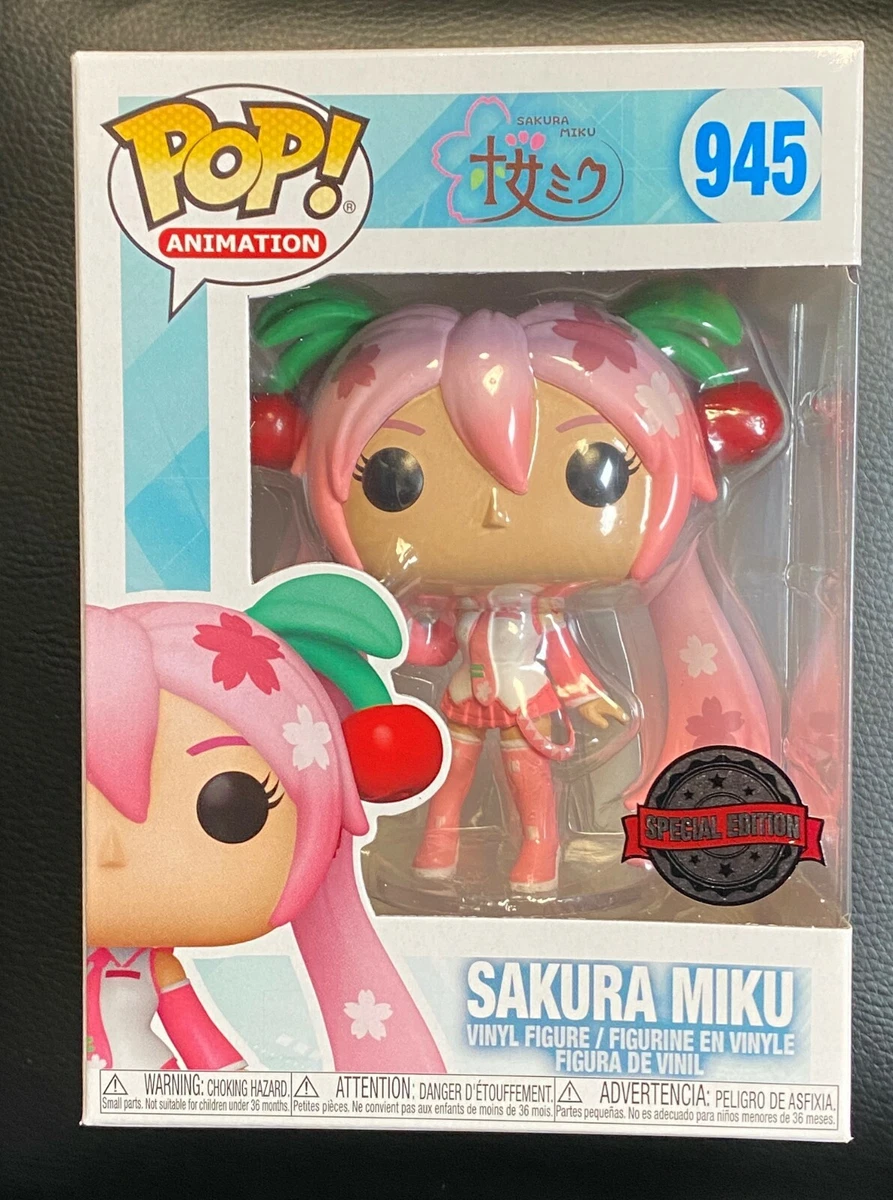 FUNKO POP SAKURA MIKU CHERRY BLOSSOM 945 SPECIAL EDITION EXCLUSIVE