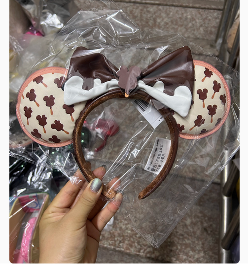 Disney Loungefly Chocolate Popsicle Headband Disney Chocolate Popsicle Ears Loungefly 2024 Mickey Scented  main image 4