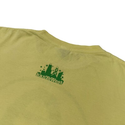2004 Kanye West Jesus Walks With Me T-Shirt Yellow Mens 2004 Kanye West Jesus Walks With Me T-Shirt Yellow Mens