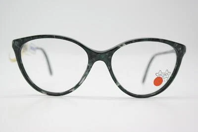 Lunettes Vintage LUXOTTICA O264 Vert Oval Cadre De Lunettes - Photo 1/4