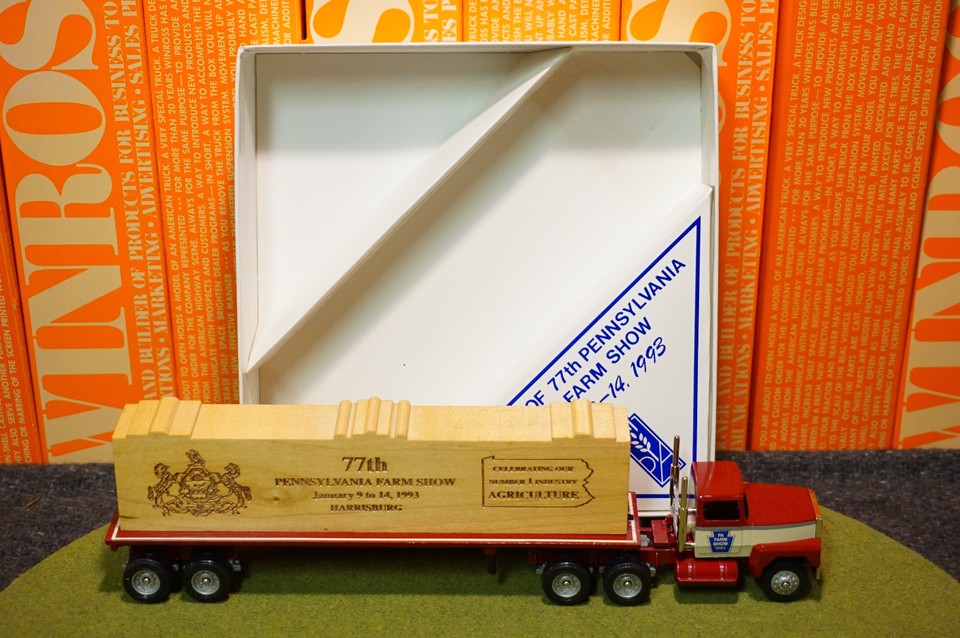 Winross Diecast 1/64 Scale Truck PA. State Farm Show 77th 1993 Flatbed ...