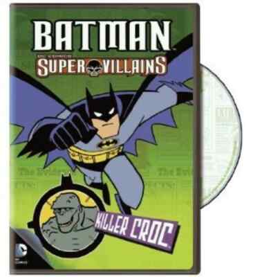 Batman Super Villains: Killer Croc (DVD, 2012, Full Screen) Free Shipping!