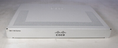 Cisco ISR1100-4G 4-Port Gigabit Integrated Services Router Cisco ISR1100-4G 4-Port Gigabit Integrated Services Router