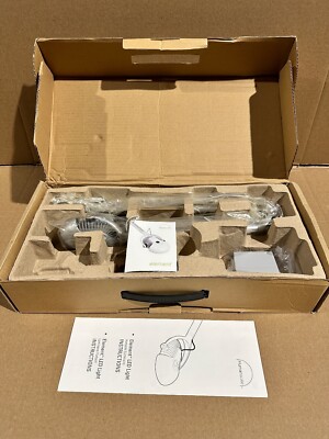 Humanscale  LED Adjustable Task Lamp Light Silver