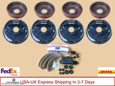 Set Of New Brake Assembly 11 Fits Jeep 67-75 Cj-5 Jeepster Commando