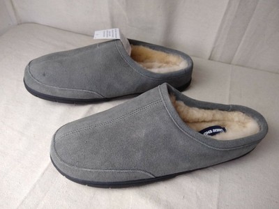 grey clog slippers